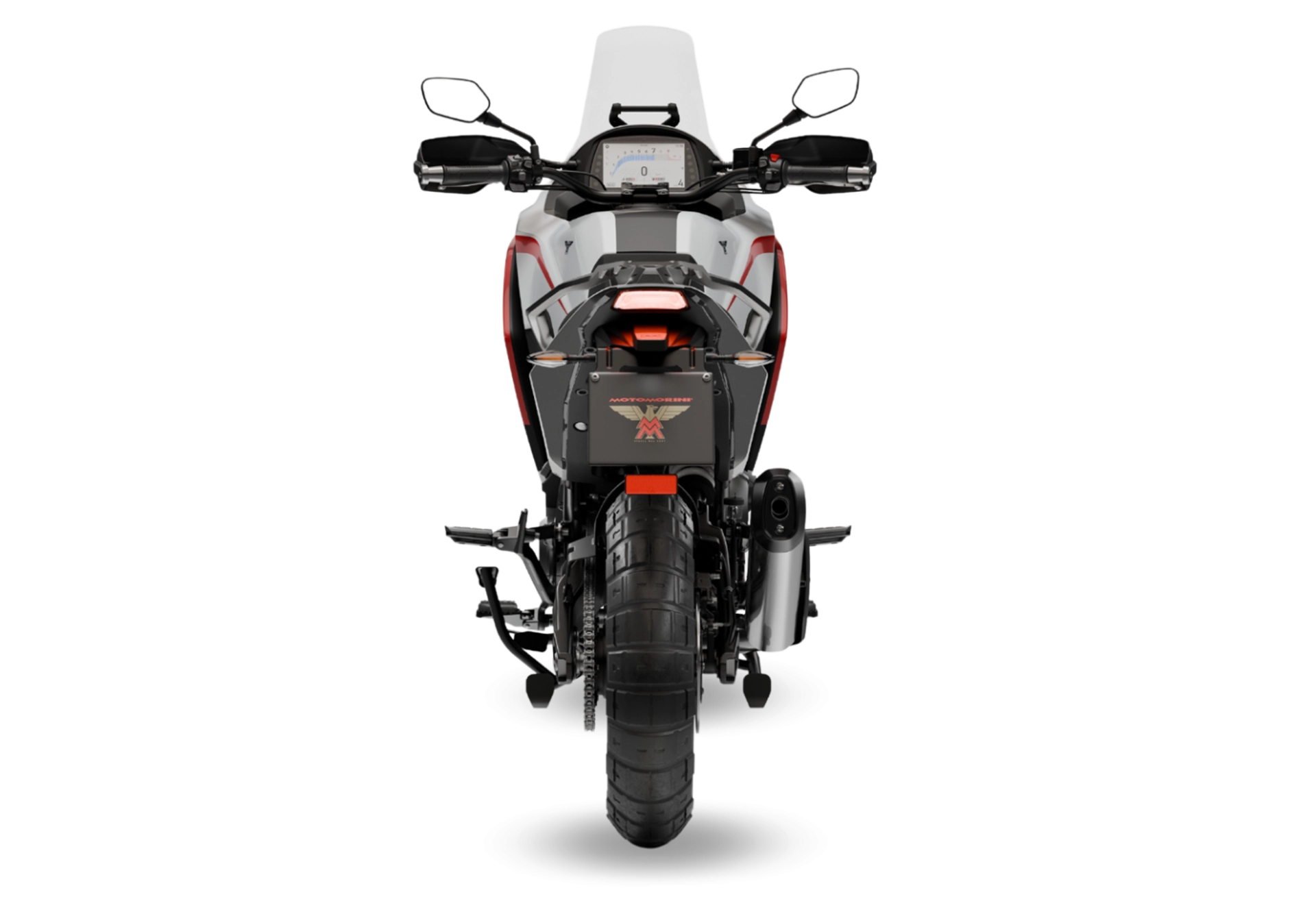 Carrara White Spoked 2