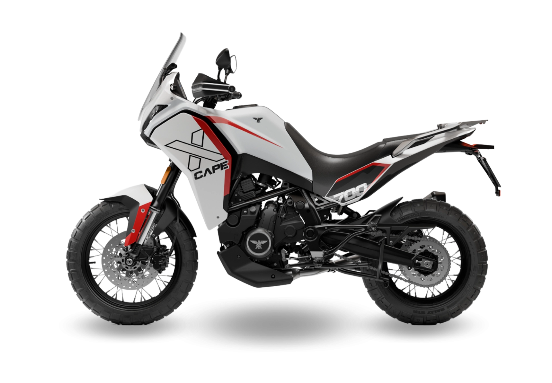 Carrara White Spoked 3